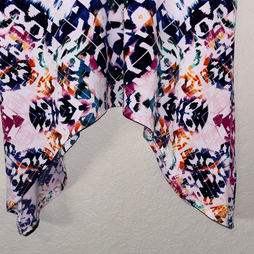 Boston Proper Colorful Patterned Blouse - Picture 4 of 4